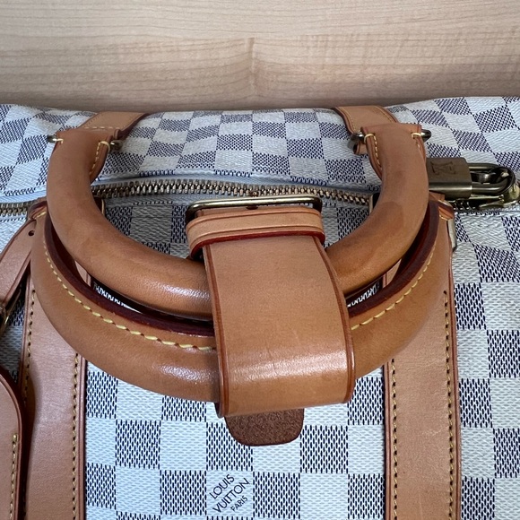 Louis Vuitton keepall damier Azur 45 duffle travel bag - Picture 12 of 15